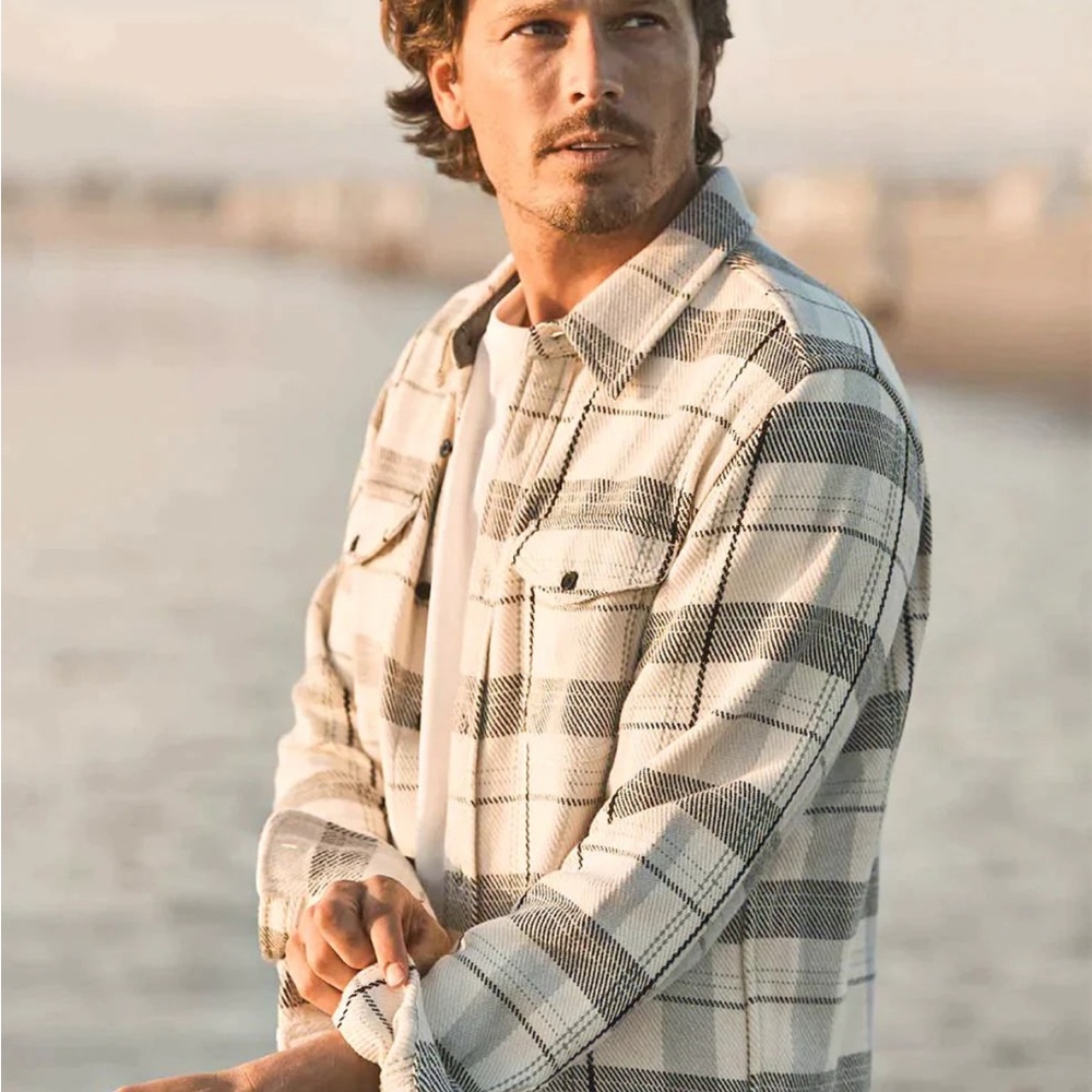 Outerknown Blanket Shirt: Plaid